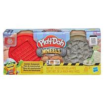 Play-Doh Wheels Massinha de Modelar Massa de Construção Tijolo e Pedra - E4508 E4524 - Hasbro