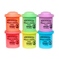 Play Dough Colorations Massa de néon sem trigo e glúten 6x60ml Play Dough Colorations Massa de néon sem trigo e glúten 6x60ml