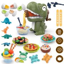 Play Dough Set Yositochuan Dinosaur Noodle Maker de 2 a 4 anos