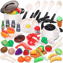 Play Kitchen Accessories Toy CUTE STONE para crianças de 3 a 4 anos Play Kitchen Accessories Toy CUTE STONE para crianças de 3 a 4 anos