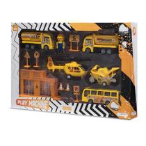 Play Machine Construção Obras Amarelo Br972 Multilaser