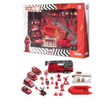Play Machine - Play Set Bombeiro Resgate Multikids - BR969