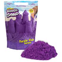 Play Sand Kinetic Sand Purple 1,1 kg para crianças a partir de 3 anos com bolsa Play Sand Kinetic Sand Purple 1,1 kg para crianças a partir de 3 anos com bolsa