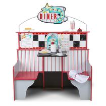 Play Space Melissa & Doug Star Diner Restaurant Red 3951