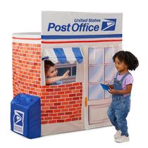 Play Tent Kid Trax USPS para crianças com caixa de coleta de correio