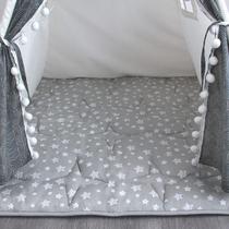 Play Tent Mat Moonsea Teepee Square acolchoado para crianças