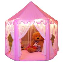 Play Tent Monobeach Princess Castle para meninas 140x135cm