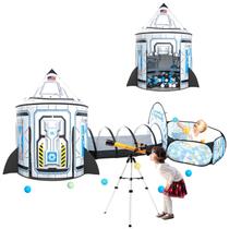 Play Tent PigPen, 3 peças para meninas com piscina de bolas, túnel de rastreamento Play Tent PigPen, 3 peças para meninas com piscina de bolas, túnel de rastreamento