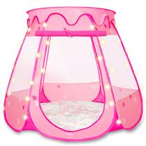 Play Tent Volscity Princess Castle com tapete e luzes para meninas Play Tent Volscity Princess Castle com tapete e luzes para meninas