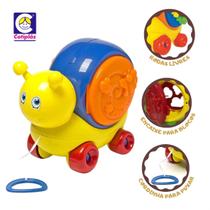Play Time Caracol Infantil Didatico Com 3 Forminhas Cotiplas Play Time Caracol Infantil Didatico Com 3 Forminhas Cotiplas