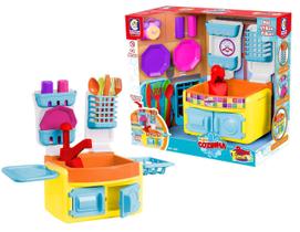 Play Time Mini Cozinha Infantil Cotiplás Com Acessórios