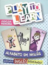 Play to learn - jogo de cartas - alfabeto em ingles