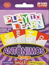 Play to learn - jogo de cartas - antonimos ingles