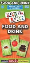 Play to learn - jogo de cartas e tabuleiro - food and drink