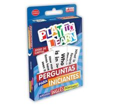 Play to learn - jogo de cartas - perguntas para in