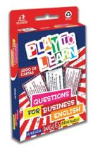 Play to learn - jogo de cartas - questions for bus