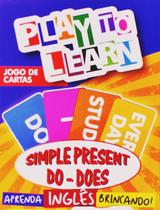 Play to learn - simple present do - does - card game