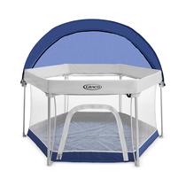 Playard Graco Pack 'n Play LiteTraveler LX com dossel UV