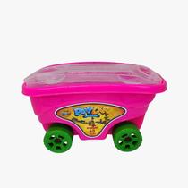 Playcar Blocos 48 Peças Grandes - Rosa