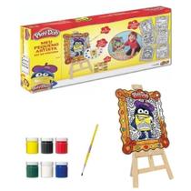 Playdoh Meu Pequeno Artista Kit De Pintura F0028-6 Fun Playdoh Meu Pequeno Artista Kit De Pintura F0028-6 Fun