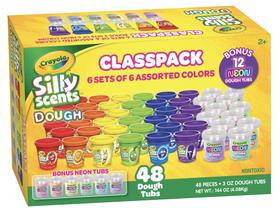 Playdough Crayola Dough Silly Scents 48x90mL + 36xPerfumado