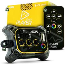 Player Amplificado Ajk C/chicote Rca Bluetooth Som Caixa Bob