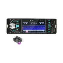 Player De Carro MP5 HD IPS De 4.1 Polegadas Com Bluetooth, FM, USB, AUX, Rádio, Luzes Coloridas E