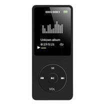 Player de MP3 e WMA com rádio FM e gravador de voz, tela LCD - J-one