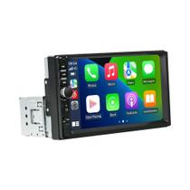 Player Multimídia Automotivo 7 Polegadas - Rádio FM, Bluetooth, USB, TF - 2 DIN/1 DIN