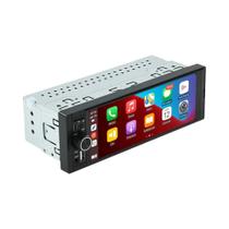 Player Multimídia Para Carro Com Tela Touch De 6.86 Polegadas, Wireless CarPlay, Android Auto, Rádio