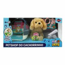 PlayFull Pets Petshop do Cachorrinho Caramelo - Toyng 48366 PlayFull Pets Petshop do Cachorrinho Caramelo - Toyng 48366