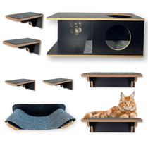 Playground 8pçs Nicho G Rede Prateleiras Laminados - Playground 8pçs Nicho G Rede Prateleiras Laminados -