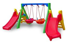 Playground Baby Play Plus Duplo com Balanço Jet - Freso