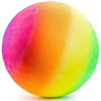 Playground Ball Bedwina Rainbow de 8,5 polegadas inflável para crianças