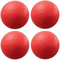 Playground Balls AppleRound Dodgeball, pacote de 4 polegadas com bomba