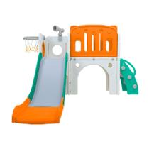 Playground Freso Baby Mini Mundo Spring 2 Torres e Escorrega
