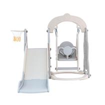 Playground Infantil Freso EscorregadorBalanço Basquete Cinza Playground Infantil Freso EscorregadorBalanço Basquete Cinza