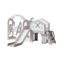 Playground Infantil Mini Parque Balanço Escorregador Escada Adventure Maxi Toys Playground Infantil Mini Parque Balanço Escorregador Escada Adventure Maxi Toys