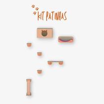 Playground p/ Gatos (Kit Premium Artesanal) + Nicho / Toca - Produto Artesanal Babichos