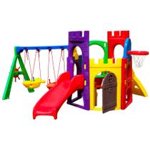 Playground Petit Play c/ Balanço Jet Duplo - Parquinho Freso Playground Petit Play c/ Balanço Jet Duplo - Parquinho Freso