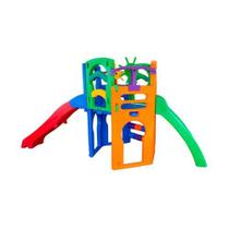 Playground Premium Prata Freso com Escorregador Infantil