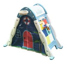Playground Toca Infantil 4x1 Escalada Cesta de Basquete Lousa E Brinquedo De Montar Marca Importway