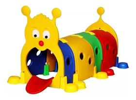 Playground Túnel Centopéia Infantil Colorido Modular Forte Importway Playground Túnel Centopéia Infantil Colorido Modular Forte Importway