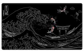 Playmat de Card Game EDGFRTOIO Kanagawa 70x40cm para MTG