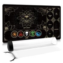 Playmat MTG Magic The Gathering Lotus e Basic Lands Design Playmat MTG Magic The Gathering Lotus e Basic Lands Design