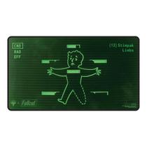 Playmat Ultra PRO Fallout Black costurado para reunião mágica