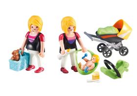 Playmobil 6447: Mãe Grávida com Bebê - Série Complementar