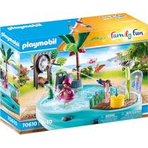 Playmobil 70610 piscina pequena com esguicho