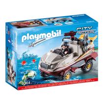 Playmobil 9364 Caminhão Anfíbio com Figura e Acessórios Playmobil 9364 Caminhão Anfíbio com Figura e Acessórios