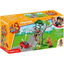Playmobil Ação De Resgate De Fogo Resgate De Gato Sunny Playmobil Ação De Resgate De Fogo Resgate De Gato Sunny